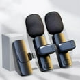 thumbnail image 2 of Microphone Lavalier Sans Fil Professionnel pour Android & iphone Vidéo Vlog, 2 of 12
