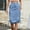 Blue Skirts for Women, variant on Summer Savings Clearance Iumwxz Drawstring Cargo Skirt Denim Skirt with Pockets Casual Summer Skirts Solid Skirts Button Mid Waist Mid-Length Skirt for Women Trendy Festival