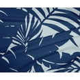 thumbnail image 5 of oneOone Polyester Spandex Blue Fabric Leaves Craft Projects Decor Fabric Printed By The Yard 56 Inch Wide, 5 of 5