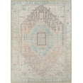 thumbnail image 3 of Mark&Day Washable Rugs, 5x7 Oak Lawn Traditional Tan Area Rug, Blue Beige Brown Carpet for Living Room, Bedroom or Kitchen (5'3" x 7', Machine Washable), 3 of 9