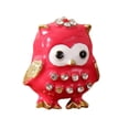 thumbnail image 4 of Jewelry Box Owl Trinket Case Storage Alloy Material Decorative Keepsake for Women Room Living Room Home Decor, 4 of 9