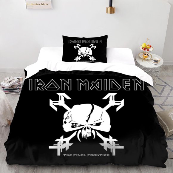 3D Linkin Park 3-Piece Bedding Quilt Cover Set boys Duvet Cover Set Soft Microfibre Themed Bedspread 260x220cm