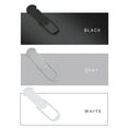 thumbnail image 2 of MasteelfCA 6PCS Computer Camera Lid Compact Webcam Cover Privacy Protective Web Camera Cover Multi-purpose Camera Cover for Phone Computer (White+Black+Silver Gray), 2 of 7