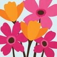 thumbnail image 3 of Harbick, N 12x12 Black Modern Framed Museum Art Print Titled - Spring Blooms II, 3 of 5