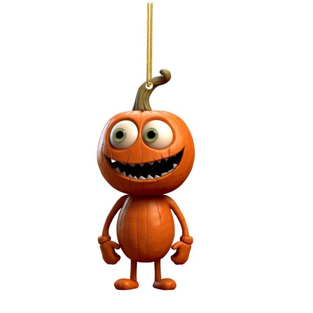 Colgante de calabazas, colgante para mochila de Halloween, material acrílico.