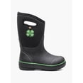 thumbnail image 2 of Bogs Kids Classic Waterproof Rain Boot, 4-H Print - Black, Size 1 Big Kid, 2 of 5