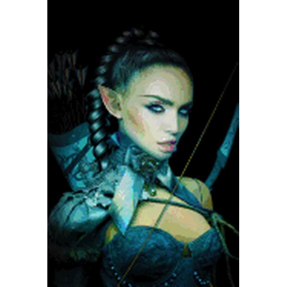 Fantasy Two 150 Lined Night Elf Warden Notebook, Book 3, (Paperback)