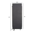 thumbnail image 4 of Stand Up Desk Store ReFocus Freestanding Noise Reducing Acoustic Room Wall Divider Office Partition (Ash Grey, 23.6"  x 66" , Zippered Extension Panel), 4 of 6