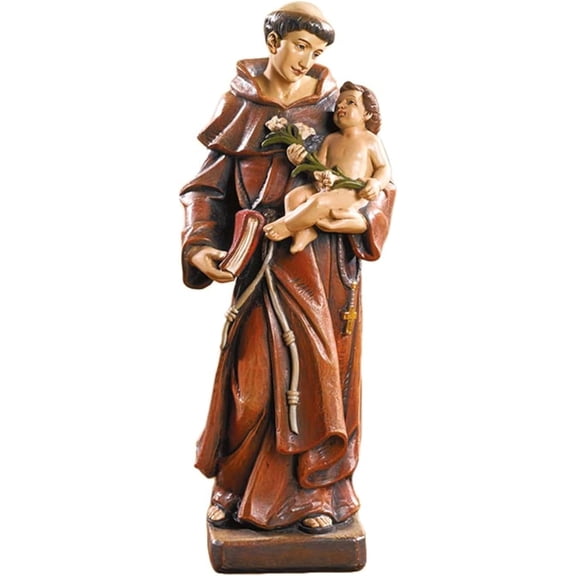 Avalon Gallery Toscana Collection Religious Statue, 8" H, Saint Anthony