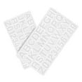 thumbnail image 3 of HaoXun Premium DIY Epoxy Resin Alphabet & Numbers Mold - Reusable Silicone Crafting Tools for Resin Jewelry, 36cm Large Size, High Transparency Art Supplies, 3 of 4