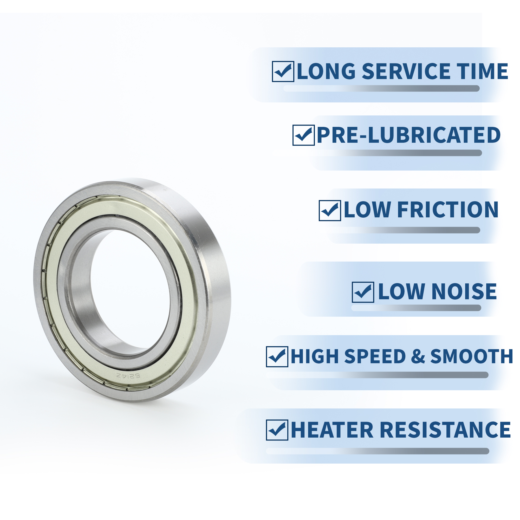 6214ZZ Deep Groove Ball Bearings 70x125x24mm 1 Pc Lubricated Bearings Scooter Skateboard Wheel