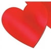 Pack of 36 Red Foil Heart Cutout Valentine Decorations 8.5"