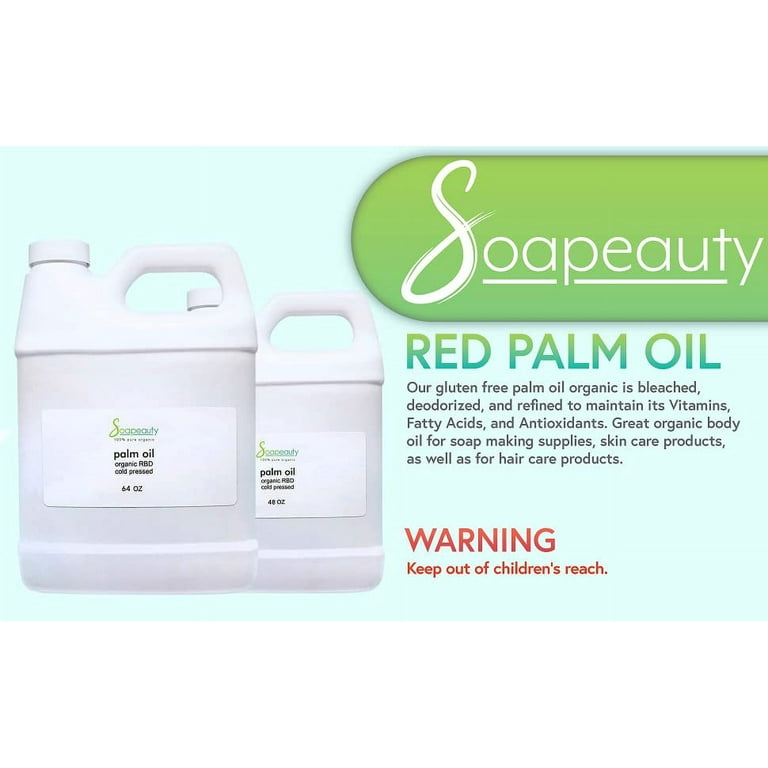 PALM OIL RBD ORGANIC CARRIER COLD PRESSED PURE 2 OZ 