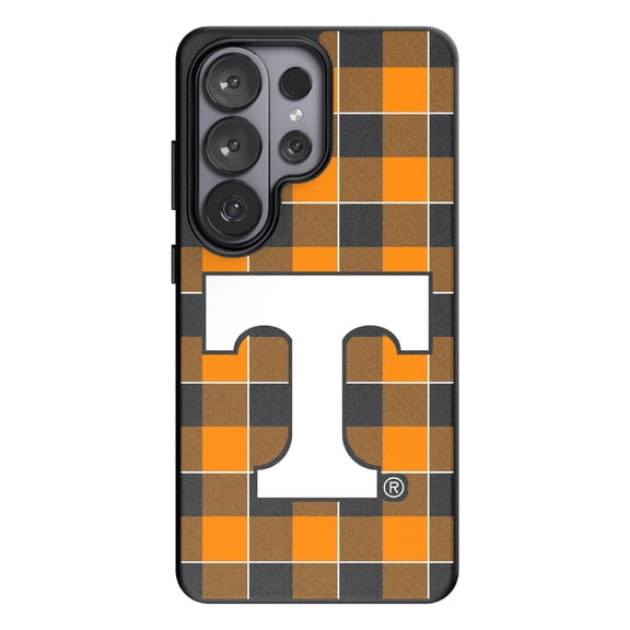 Keyscaper Tennessee Volunteers Plaid Galaxy Magnetic Bump Case