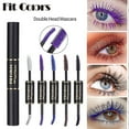 thumbnail image 2 of Double-ended Color Mascara - Waterproof Thick Curling Long-lasting Anti-sweat, 2 of 3