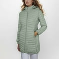 thumbnail image 7 of Wancir Women's Quilted Lightweight Puffer Jacket, Winter Coats for Women Long Padded Bubble Coat, 7 of 7