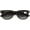 Black, variant on Classic Progressive Bifocal Reading SunGlasses - No Line or Bubble Reader - Clear on Top