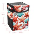 thumbnail image 5 of Starfish Leak-Proof Foldable Car Garbage Can with Lid and Hanging Storage Bag - Car Trash Bin, Car Trash Can, 5 of 6