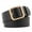 Black, variant on Baberdicy Belts for Women Ladies Decorative Belt Trend Wild Fashion Belt Buckle Belt Coffee