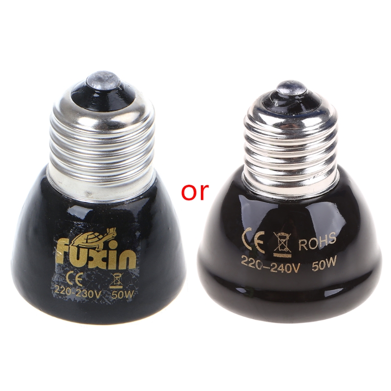 XROMTBEM Infrared Ceramic Heat Lamp No Light Reptiles Emitter Heat Bulb