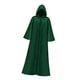 thumbnail image 5 of Capa con capucha Hugo para Halloween, disfraz de Cosplay, larga, Verde S, 5 of 9