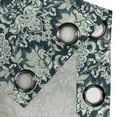 thumbnail image 4 of Ambesonne Vintage Grommet Curtain, Victorian Leaf Pattern, 50" x 120", Sage Green Dark Blue, 4 of 6