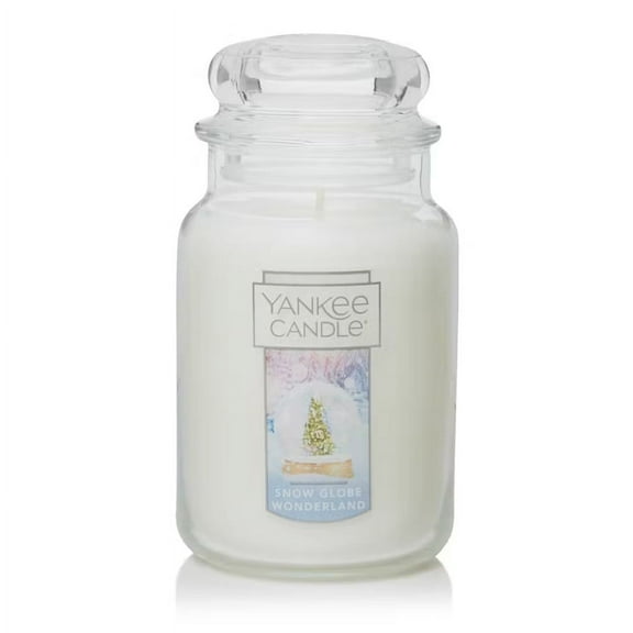 Yankee Candle Scented Original Classic Large Jar (22 oz) - Snow Globe Wonderland