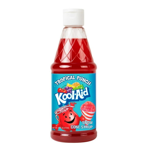 Sirop pour cône de neige Kool-Aid 16 oz, Tropical Punch Sirop Tropical Punch