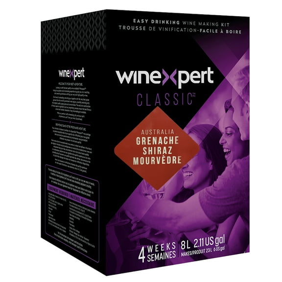 Winexpert Classic Australian Grenache Shiraz Mourvedre Wine Kit