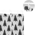 thumbnail image 5 of Coolnut Forest Fir Pattern Shower Curtain Waterproof Bathroom Fabric Shower Curtain Set with Hooks, 60x72 inches Home Decor, 5 of 6