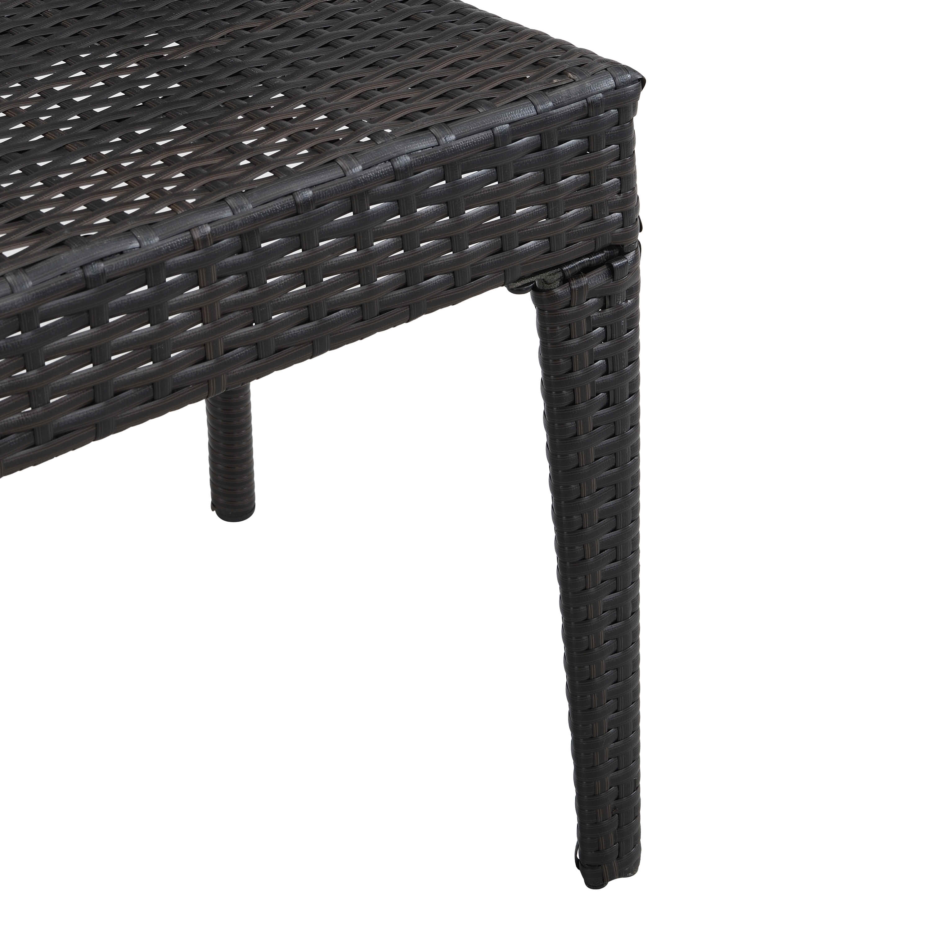 MAYEERTY 2-Piece Patio Heavy-Duty Weatherproof Outdoor Dining Chairs Easy Assembly & Space-Saving Stack Design