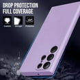 thumbnail image 2 of for Samsung Galaxy S22 Ultra Case, Thin Liquid Silicone Case,Shockproof,Slim Thin Phone Case for Samsung Galaxy S22 Ultra, Full Body Screen Camera Protective Cover-Clove Purple 12-sam s22u-11, 2 of 15