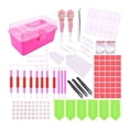 thumbnail image 2 of 117pcs / set Kit completo de pintura de para principiantes, niños, manualidades de bricolaje, 2 of 9