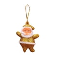 thumbnail image 5 of Lssam Christmas Ornament Set, Retro Santa Claus Miniature Landscape Hanging Decorations, Shatterproof Plastic Vintage Style, Colorful Nostalgic 90s Inspired Tree Decor, 6-Pack, 5 of 9
