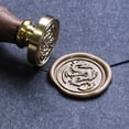 thumbnail image 5 of UNIQOOO Flying Dragon Wax Seal Stamp- Great for Embellishment of Envelopes, Party Invitations, Wine Packages, Snail Mails, Christmas Gift Idea for Movie Lover, 5 of 6