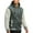 Green*, variant on Men's Casual Jacket Long Sleeve Slim Fit Patchwork Zipper with Drawstring Pocket Autumn Winter Daily Wear Leisure Stylish Tops