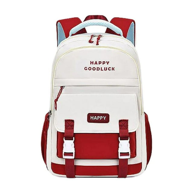 kjfeif Sac à Dos en Toile Mignon - Sac de Voyage Léger Décontracté pour Enfants École & Extérieur / Design Résistant à l'Eau avec Bretelles Réglables & Poche avant (Compact Usage Quotidien)