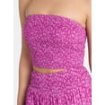 thumbnail image 4 of No Boundaries Strapless Top and Skirt Set, 2-Piece, Women's XXS-XXL, 4 of 5