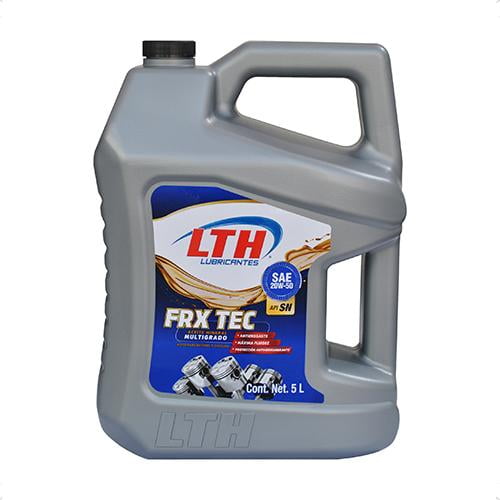 Aceite Motor 20W50 Multigrado Mineral 5L Oficial LTH LTH Listo para usar