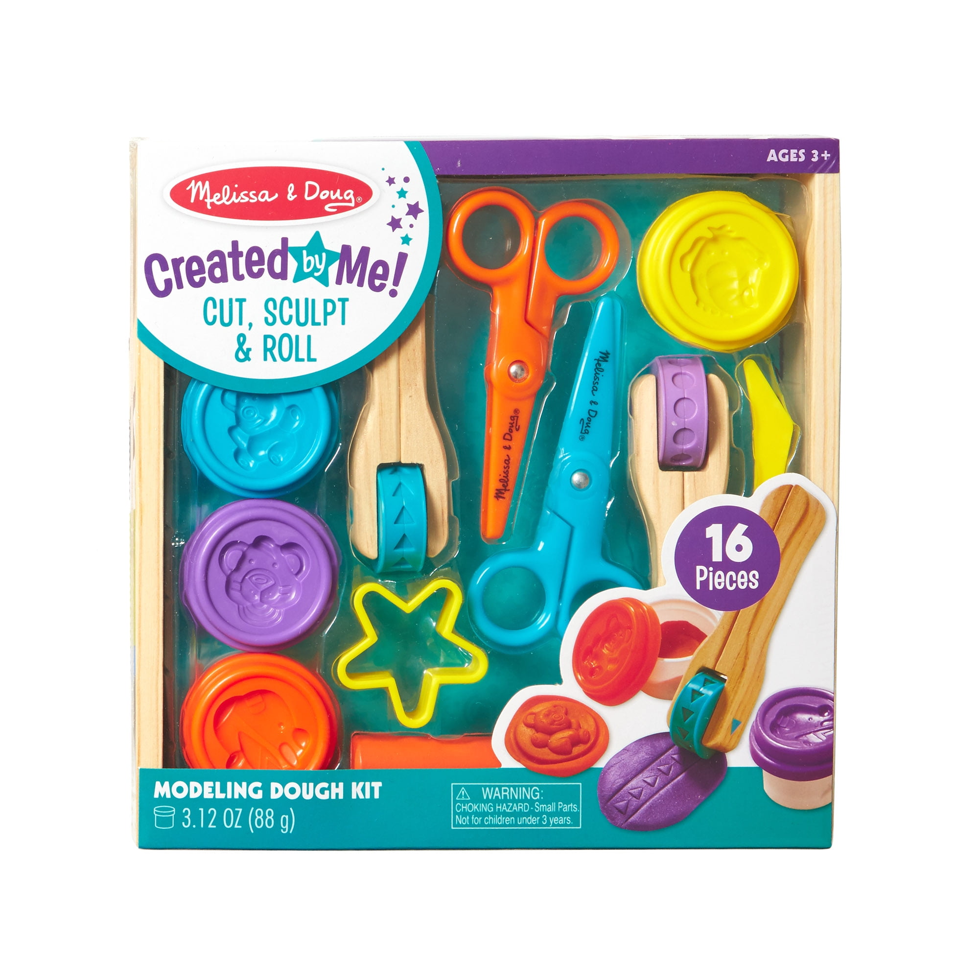 Roll Modeling Dough Kit With 8 Tools 