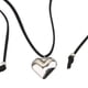 thumbnail image 4 of Gargantilla de corazón de aleación gruesa, collar con colgante de dijes de corazón, joyería estética simple para mujeres y niñas, 4 of 5