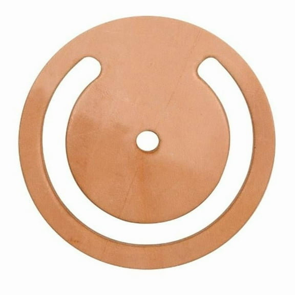 Lower Valve Leather (r700 3-1/2x3) by Campbell Manufacturing by Campbell Manufacturing