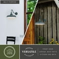 thumbnail image 5 of Vaxcel - Dorado 1-Light Outdoor Wall Sconce in Farmhouse and Barn Style 12.25, 5 of 9