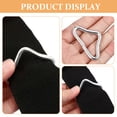 thumbnail image 2 of Shisuyan 25pcs Triangle Trampoline Parts Portable Triangle Buckles Professional Trampoline Rings, 2 of 8