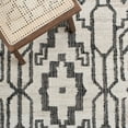thumbnail image 6 of SAFAVIEH Natural Fiber Natalie Geometric Area Rug, Ivory/Black, 4' x 6', 6 of 8