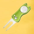 thumbnail image 2 of tredstone Golf Pitch Divot Repair Switchblade Ball Marker Groove Cleaner Light Green, 2 of 9