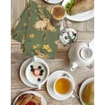 thumbnail image 4 of Easter Bunny Kitchen Dish Towels for Drying Dishes Set of 3, Spring Yellow Flowers Country Plants Green Waffle Weave Microfiber Hand Tea Bathroom Towels Quick Dry & Absorbent Towel 15.7x23.6, 4 of 7