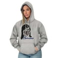thumbnail image 3 of Retro Funny I'm 90s Famous Humor Unisex Plus Fleece Graphic Hoodie Brisco Brands 2X, 3 of 5