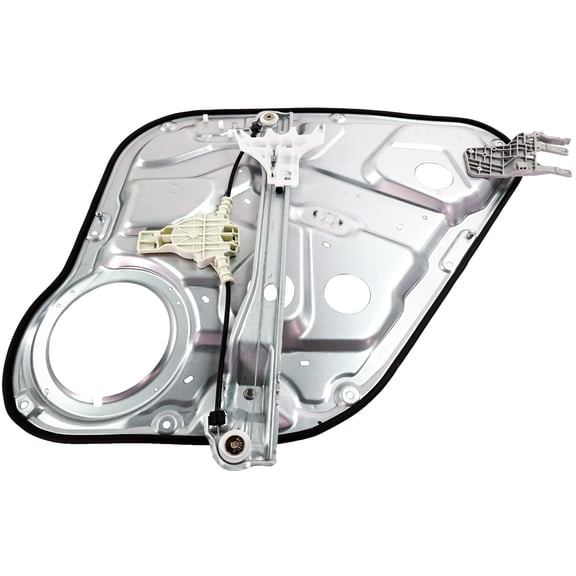 Window Regulator Compatible For 2007-2009 Hyundai Santa Fe Rear, Left Driver Power