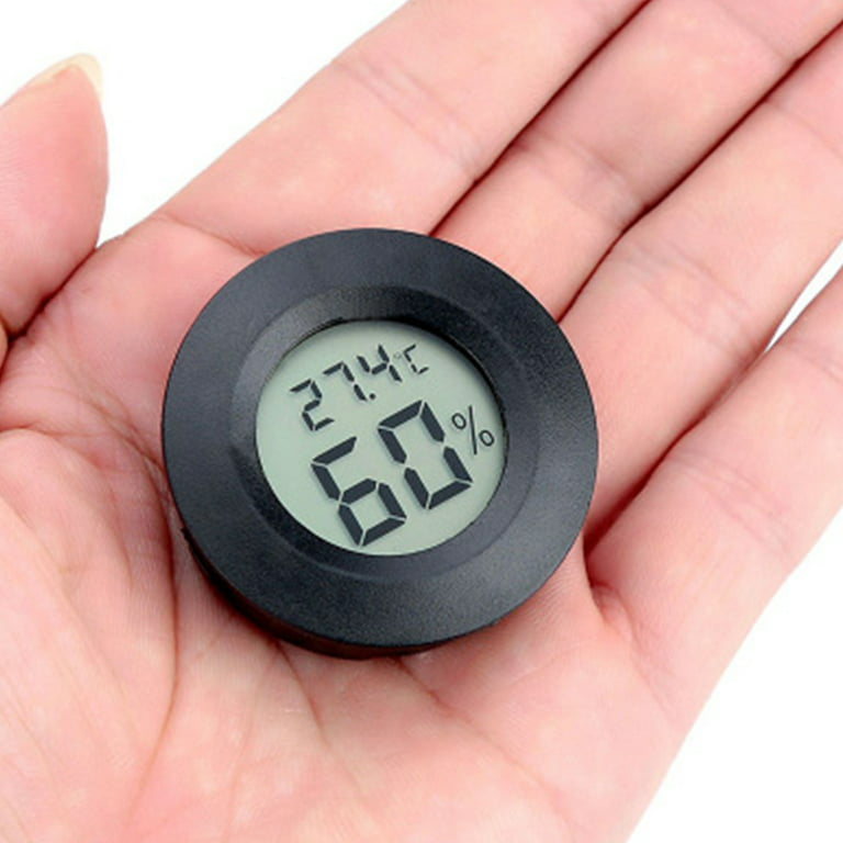 Small Digital Hygrometer with Humidity/Temperature – Midnight